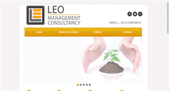 Desktop Screenshot of leo-consultancy.com
